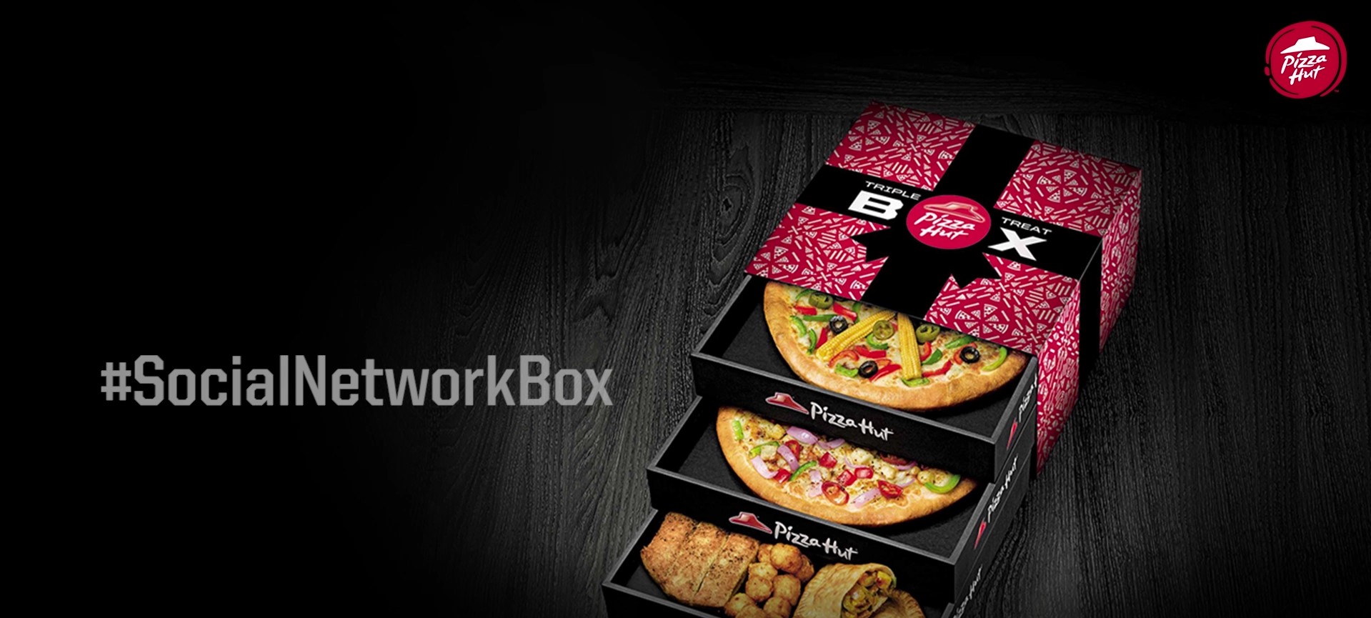 Pizza Hut #SocialNetworkBox