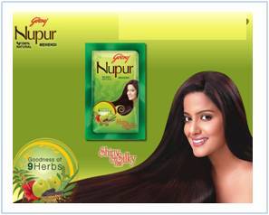 Godrej Nupur Mehendi creates a Wonderful Tale of Hair, Beauty and Intrigue