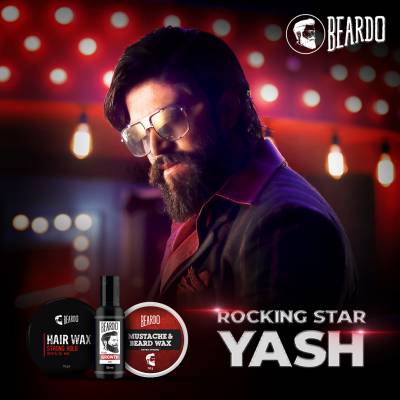 Beardo on boards Yash from KGF Chapter 1 as new brand ambassador