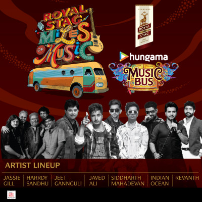 Hungama Music partners with Royal Stag Mega Music CDs - Concert on Wheels