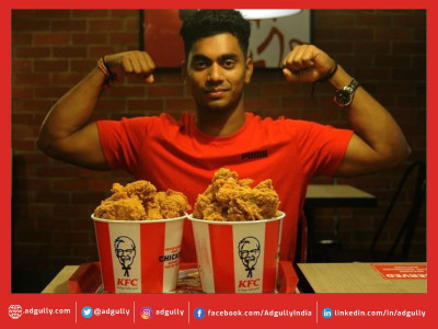 Golden boy Achinta Sheuli Celebrates CWG win with KFC