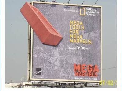 NGC creates "MEGA' buzz with innovative outdoor campaign