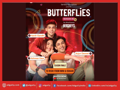 TTT and Hershey India Team Up for 'Butterflies' Season 5 Collaboration
