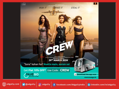 NueGo partners with Bollywood’s 'CREW'