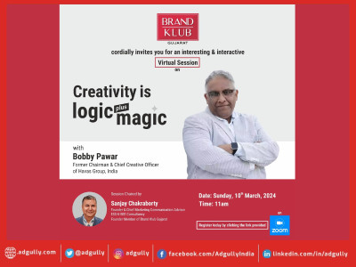 Brand Klub Gujarat to host a virtual session with Bobby Pawar