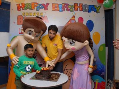 Oye 104.8 FM celebrates Chhota Bheem's birthday with Delhi kids