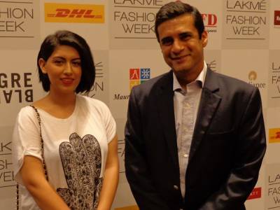 DHL partners with Pria Kataria Puri for the upcoming LFW Winter/Festive'13