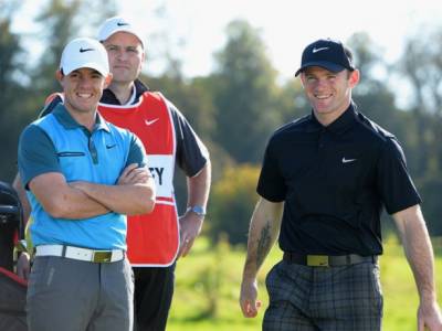 Nike's film "Straight Down the Middle" features Rooney and McIlroy