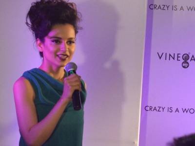 Kangana Ranaut launches the Spanish fashion Brand in the City of Pearls!