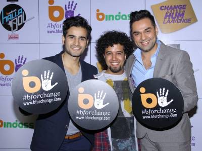 Abhay Deol felicitates young change makers in support of bindass' 'b for change'