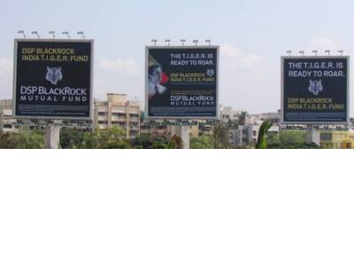 Milestone Brandcom creates OOH campaign for DSP Blackrock India T.I.G.E.R Fund