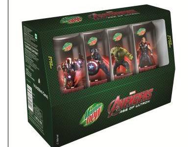 Mountain Dew partners with Marvel's Avengers- Age of Ultron; Launches collector's edition cans