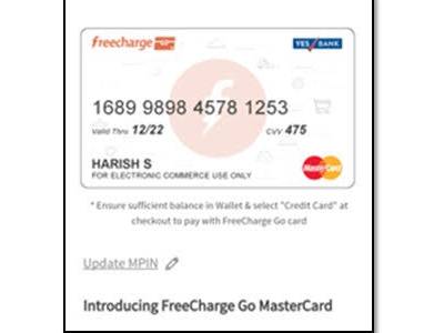 FreeCharge launches the most rewarding virtual card 'FreeCharge Go' 