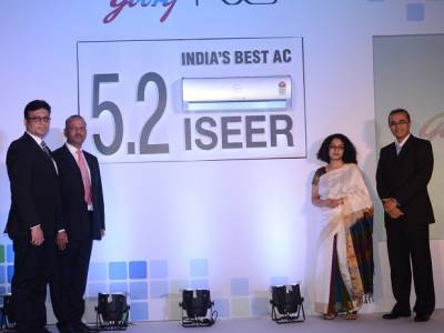 Godrej Appliances introduces India's most energy efficient  5-star inverter AC with an ISEER of 5.2