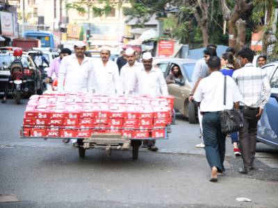 KFC takes over lunch hour with Dabbawalas