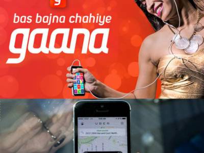 Gaana and Uber partner to bring music to your ride