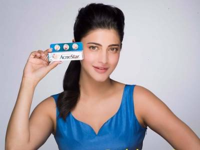 Shruti Hassan unveils Mankind Pharma's anti-acne range