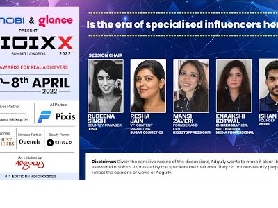 DIGIXX 2022 | 6th April | Is the era of specialised influencers here?