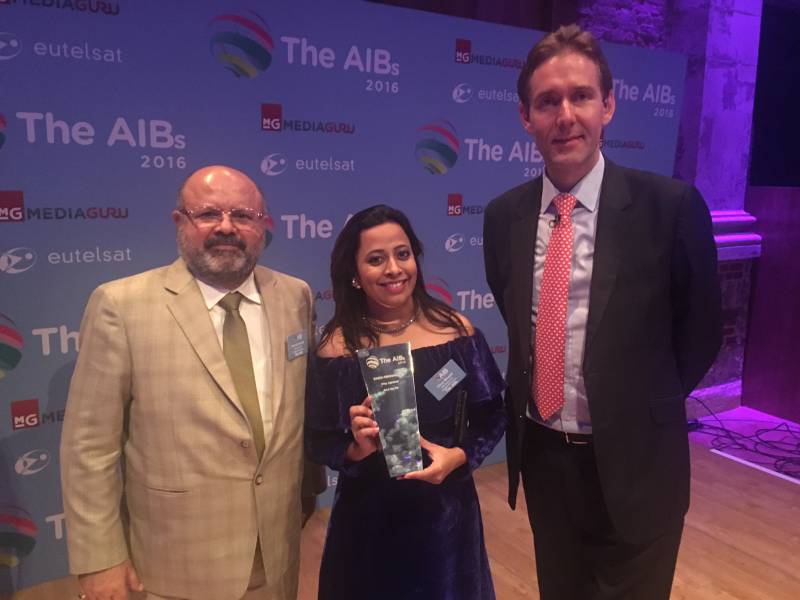 MY FM's RJ Viny bags India's 1st AIBs Award in London