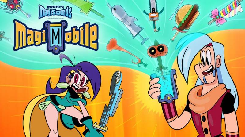Cartoon Network's Mighty Magiswords series on MagiMobile app