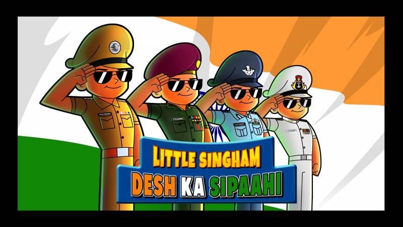 Discovery Kids pays tribute with an Independence Day special 'Little Singham  – Desh Ka Sipahi'