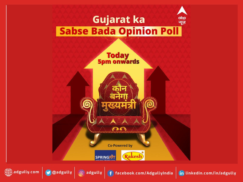 ABP News – CVoter’s second Opinion Poll predicts BJP’s victory in Gujarat