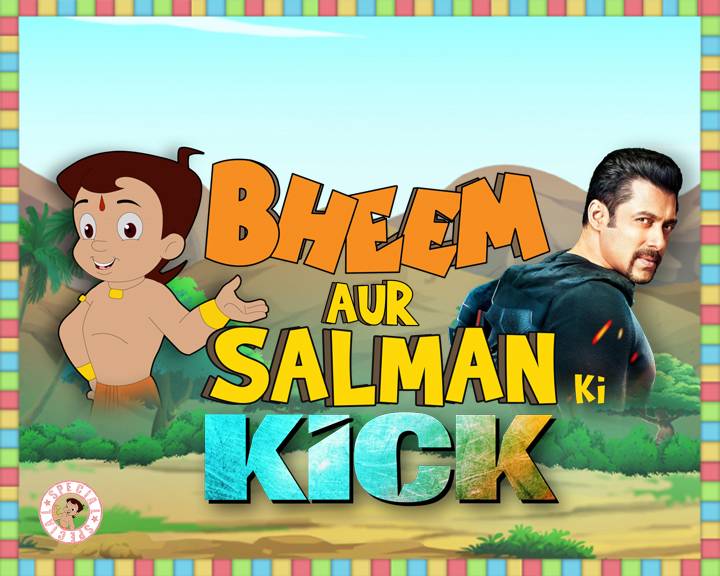 Superheroes Salman Khan & Chhota Bheem KICK it together for POGO
