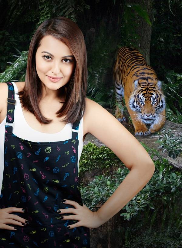 Sonakshi Sinha to be the Face of Animal Planet's 2016 Tiger Campaign