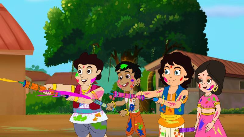 Celebrate Holi With Kisna And Friends On Discovery Kids