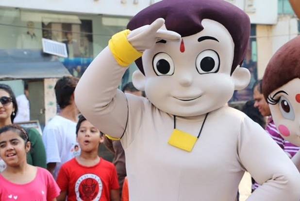 Chhota Bheem celebrates his 'Super Birthday' on the streets of Mumbai